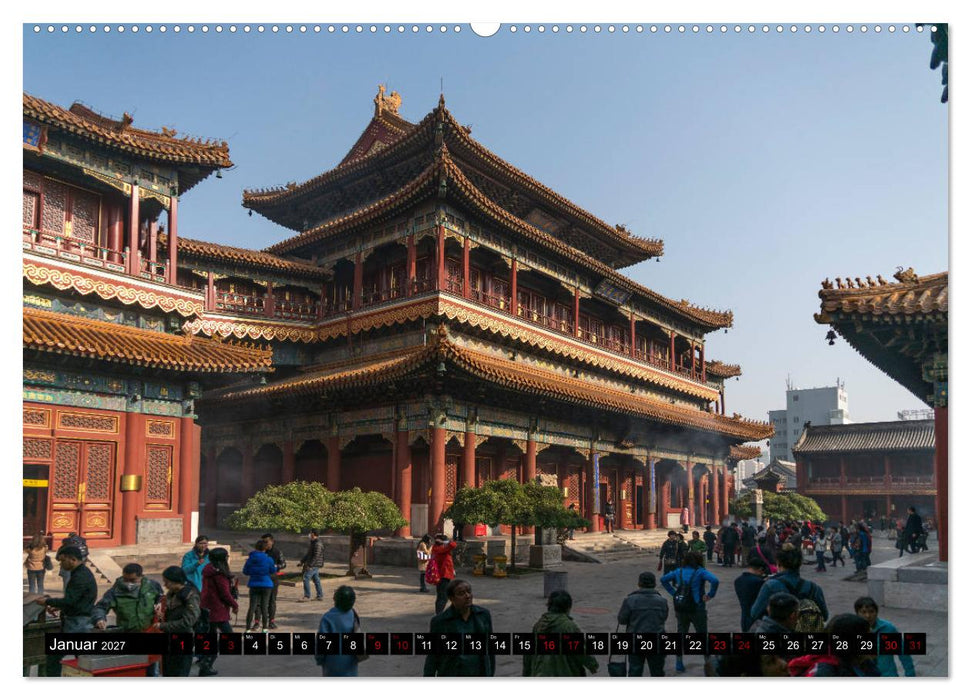 Peking - China (CALVENDO Wandkalender 2027)