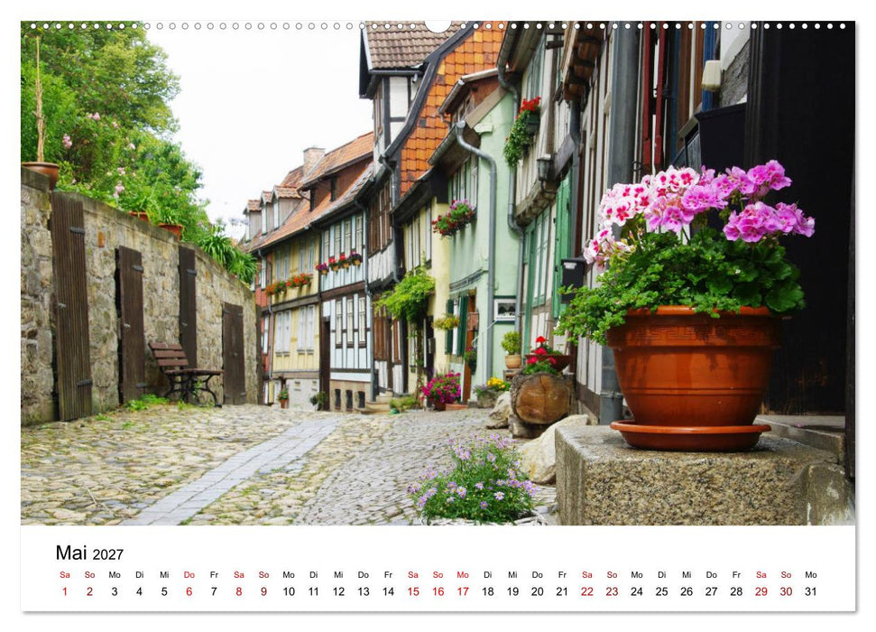 Weltkulturerbe Quedlinburg (CALVENDO Wandkalender 2027)