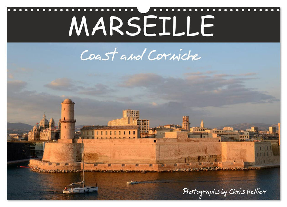 Marseille Coast and Corniche (CALVENDO Monthly Calendar 2027)