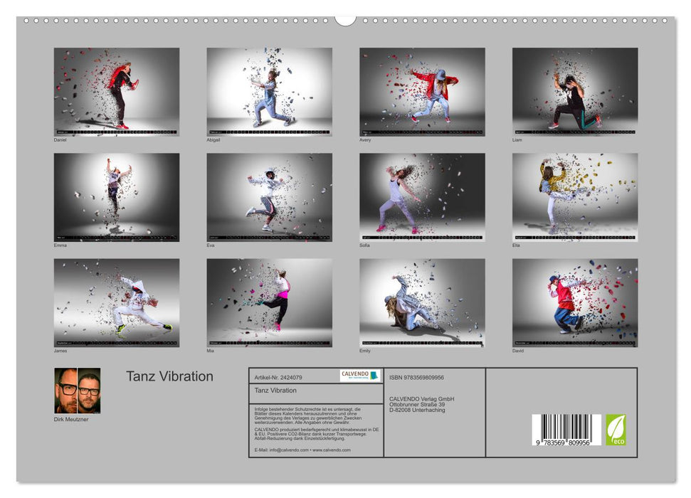 Tanz Vibration (CALVENDO Premium Wandkalender 2027)