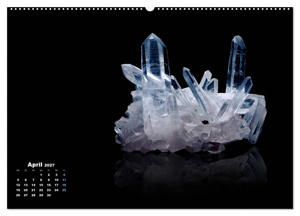 MINERALIEN designed by nature (CALVENDO Wandkalender 2027)