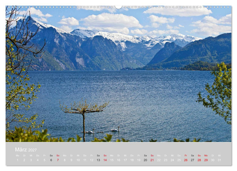 Am schönen Traunsee im Salzkammergut (CALVENDO Wandkalender 2027)