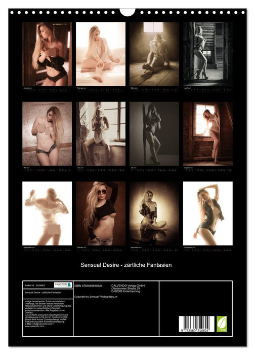 Sensual Desire - zärtliche Fantasien (CALVENDO Wandkalender 2027)