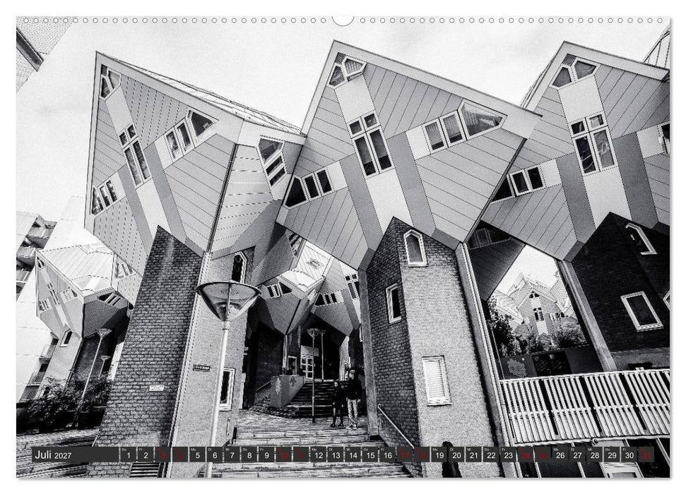 Ein Blick auf Rotterdam (CALVENDO Premium Wandkalender 2027)