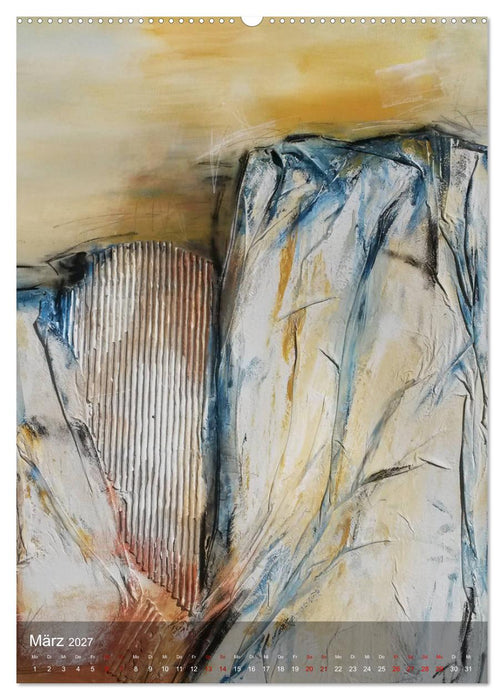 Expressive Malerei von Stefanie Rogge (CALVENDO Premium Wandkalender 2027)