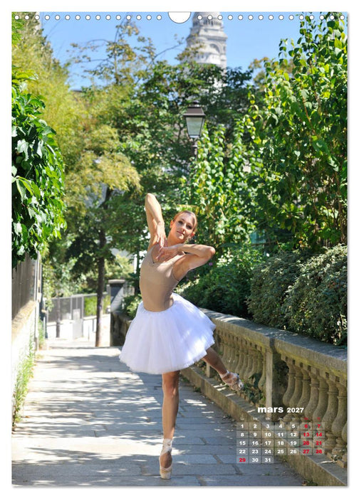 Des danseurs dans la ville 4 L'Oeil et le Mouvement (CALVENDO Calendrier mensuel 2027)