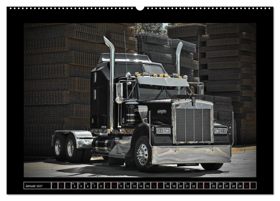 Kenworth W900 PHOTOART (CALVENDO Wandkalender 2027)