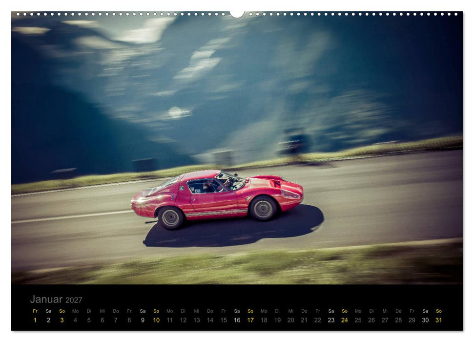 Abarth Racing (CALVENDO Wandkalender 2027)