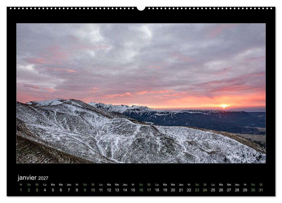 L'Auvergne est belle (CALVENDO Calendrier supérieur 2027)