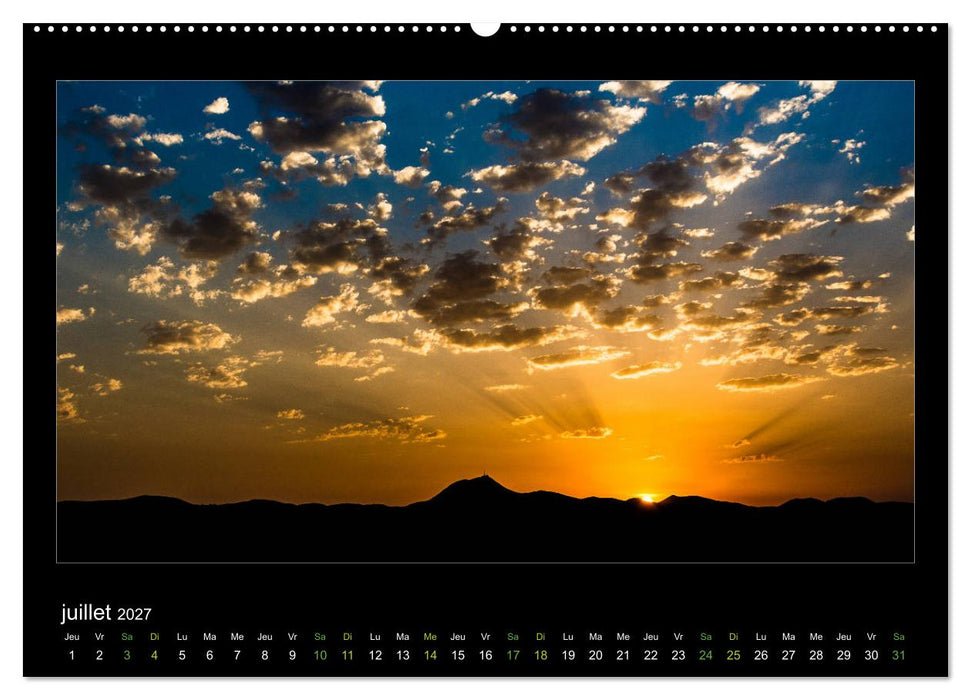 L'Auvergne est belle (CALVENDO Calendrier supérieur 2027)