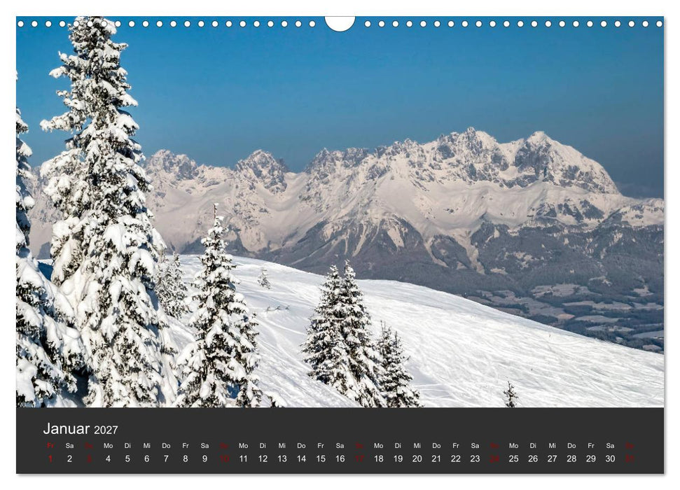 Der Wilde Kaiser, das Kletterparadies bei Kitzbühel (CALVENDO Wandkalender 2027)