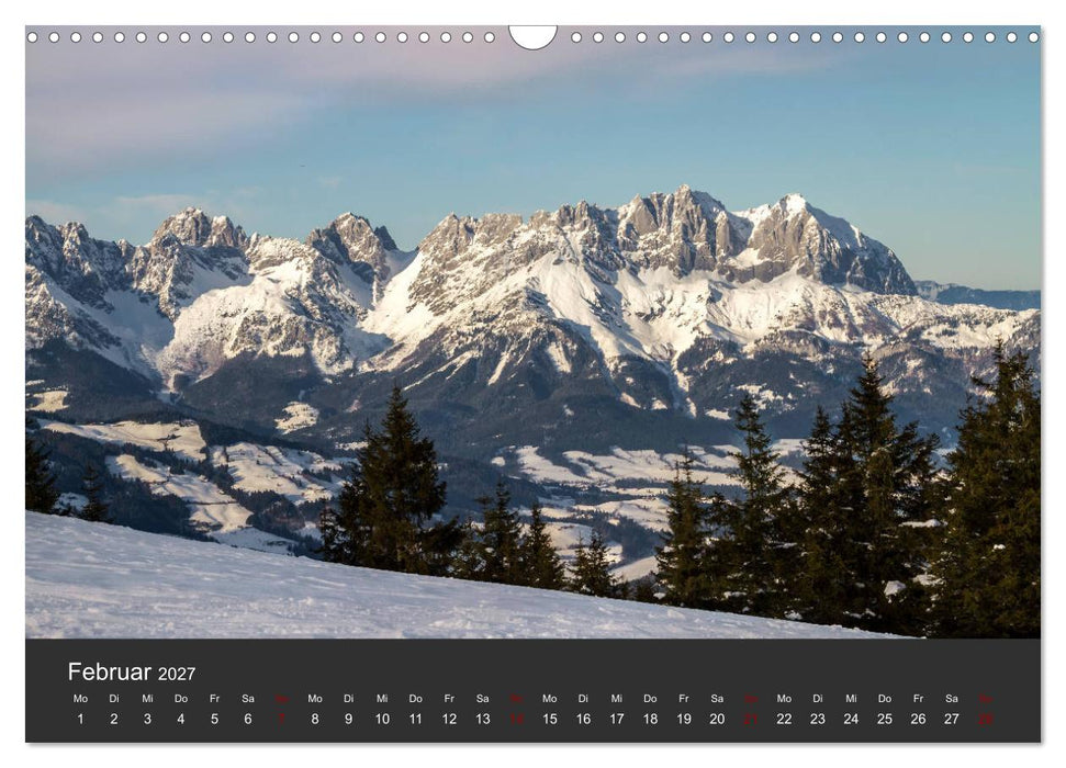 Der Wilde Kaiser, das Kletterparadies bei Kitzbühel (CALVENDO Wandkalender 2027)