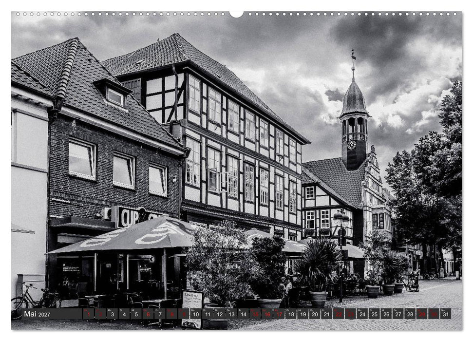 Ein Blick auf Nienburg an der Weser (CALVENDO Premium Wandkalender 2027)