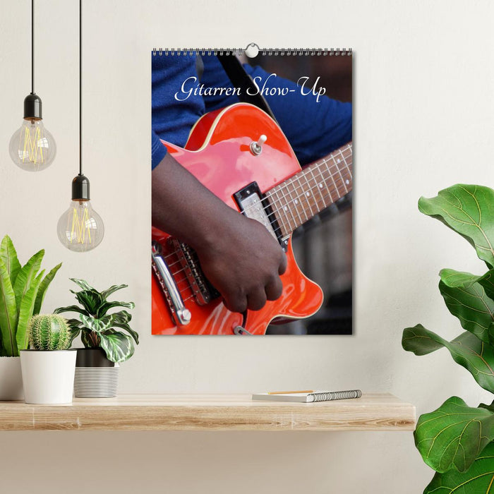 Gitarren Show-Up (CALVENDO Wandkalender 2027)
