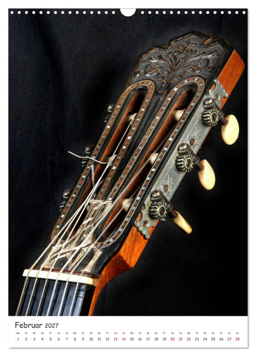 Gitarren Show-Up (CALVENDO Wandkalender 2027)