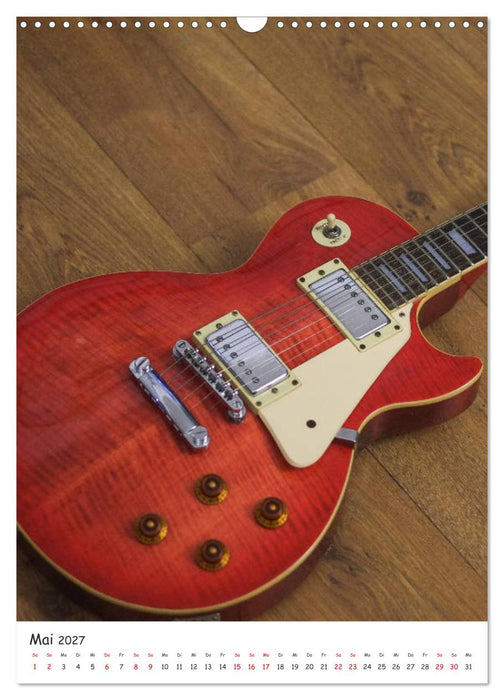 Gitarren Show-Up (CALVENDO Wandkalender 2027)