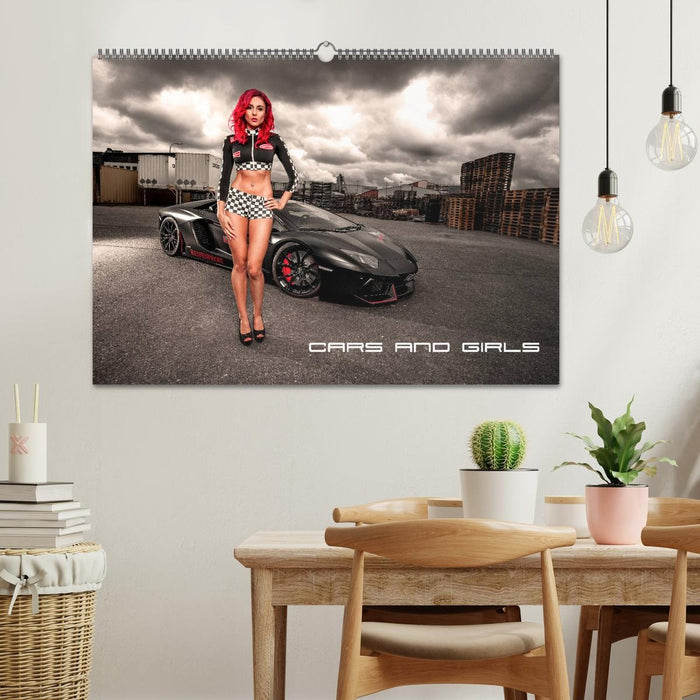 Cars and Girls (CALVENDO Wandkalender 2027)