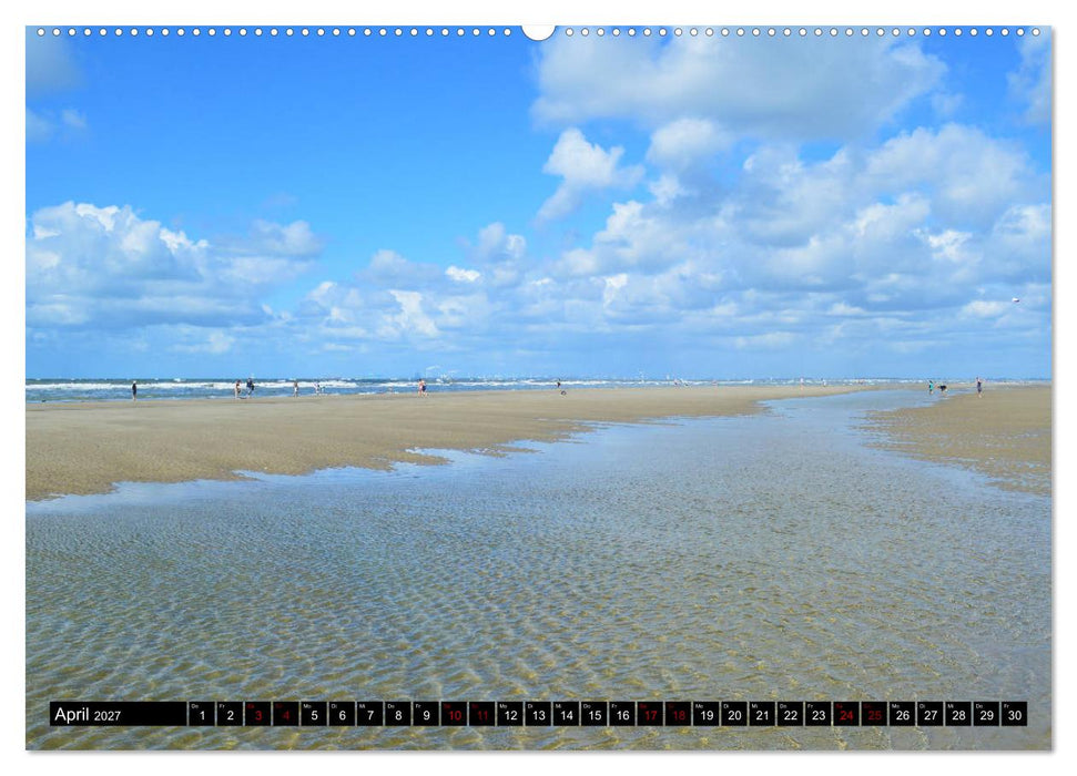 Entlang der Nordseeküste (CALVENDO Wandkalender 2027)