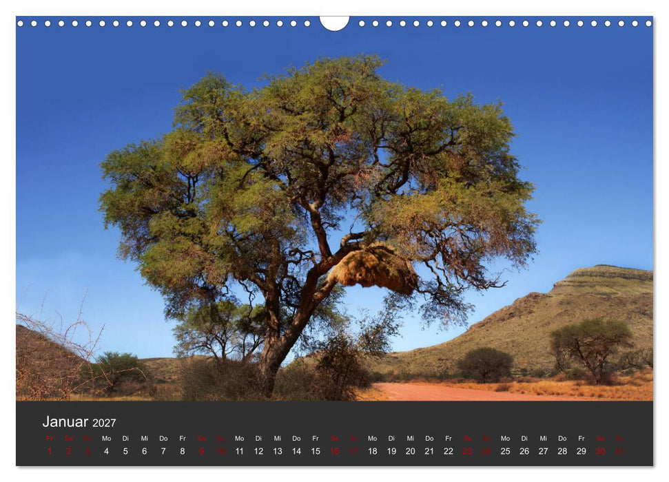 Südafrika - Einzigartige Naturschönheit (CALVENDO Wandkalender 2027)