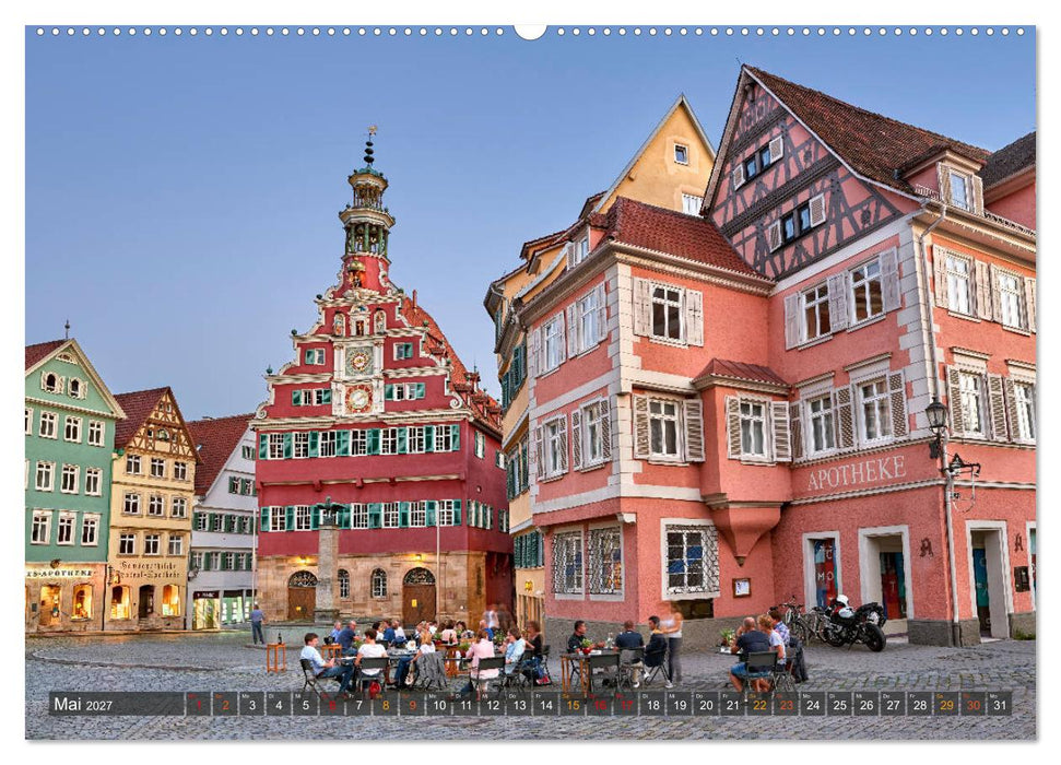 Esslingen am Neckar. Ein- und Ausblicke von Andreas Voigt (CALVENDO Premium Wandkalender 2027)