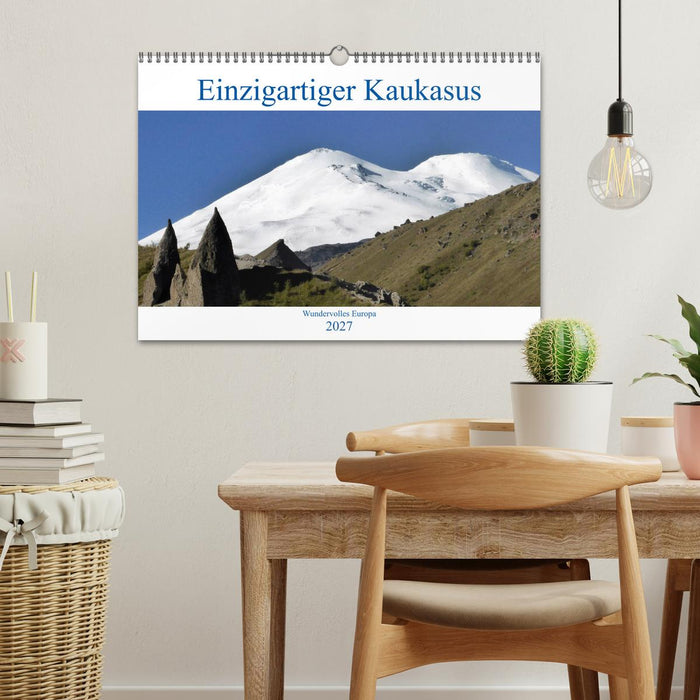 Einzigartiger Kaukasus (CALVENDO Wandkalender 2027)