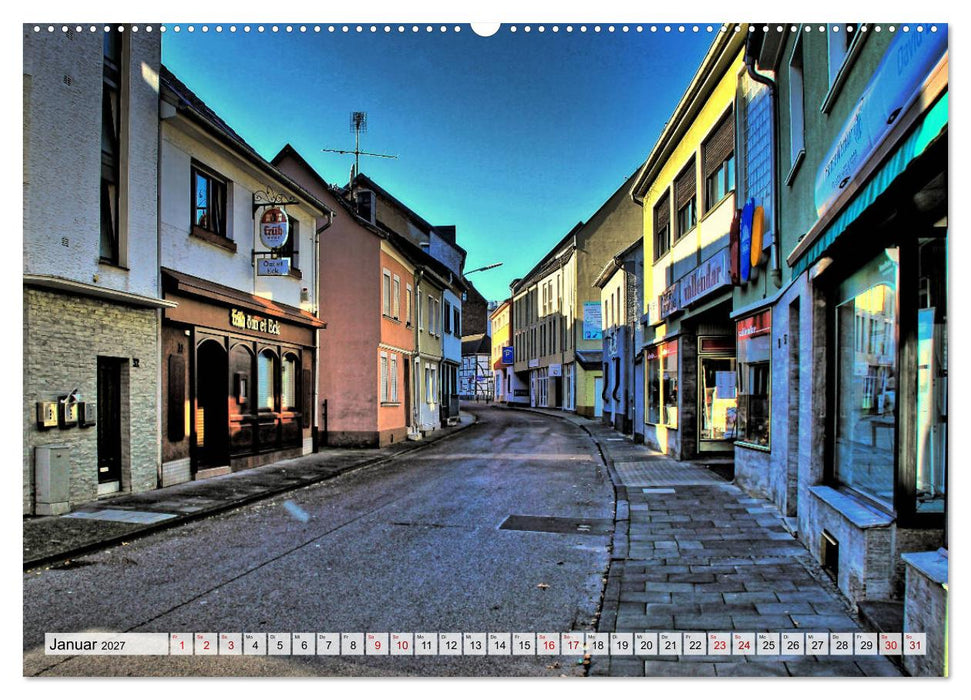 Euskirchen - Ein Trip durch die Kreisstadt am Rande der Eifel (CALVENDO Premium Wandkalender 2027)