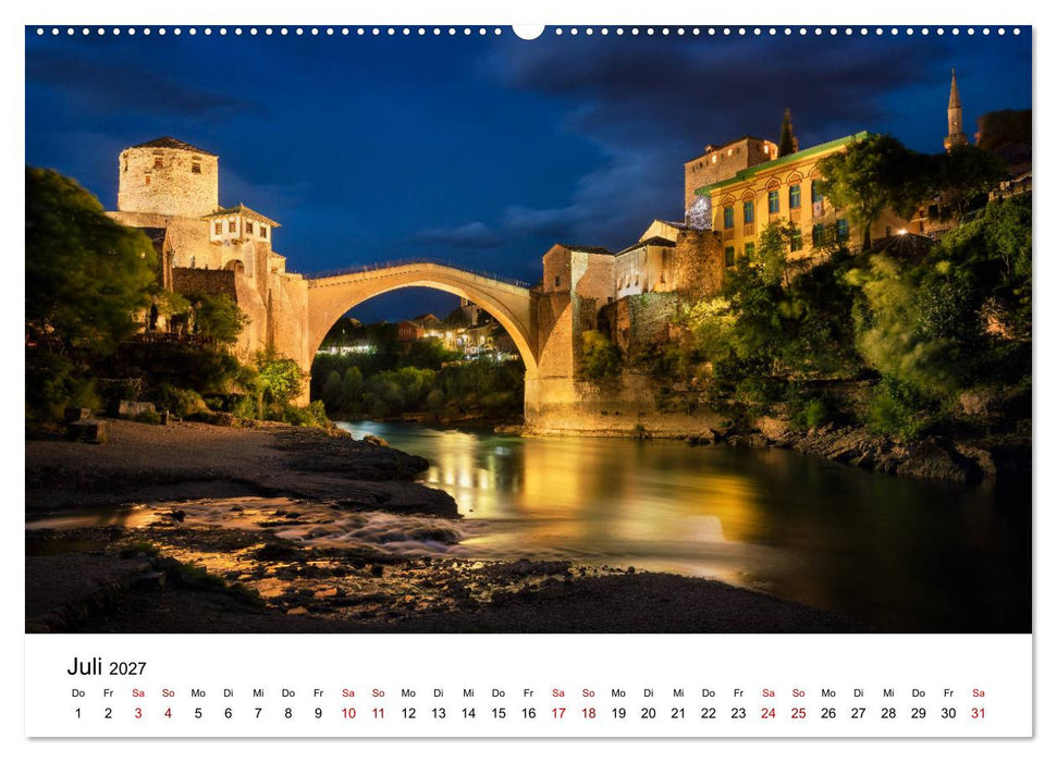 Länder der Adria (CALVENDO Premium Wandkalender 2027)