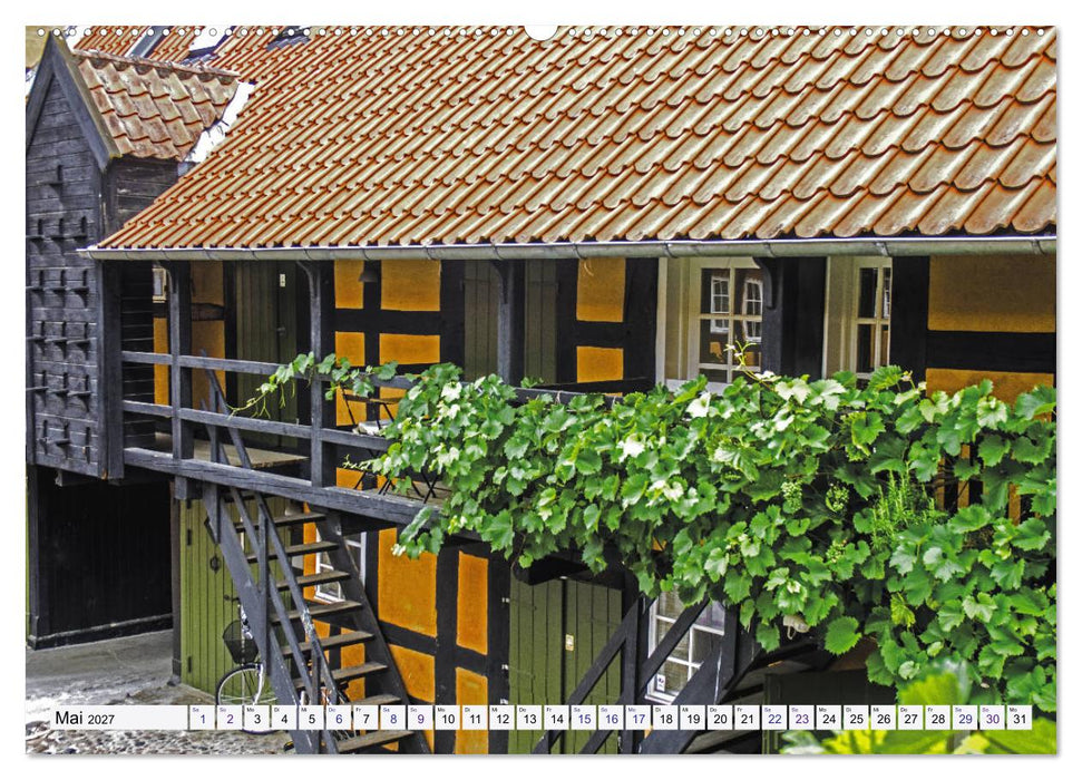 Aarhus: Stadt des Lächelns - Kulturhauptstadt Dänemarks (CALVENDO Wandkalender 2027)