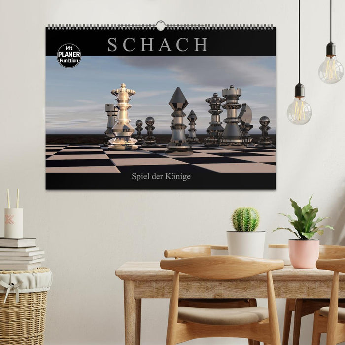 SCHACH - Spiel der Könige (CALVENDO Wandkalender 2027)
