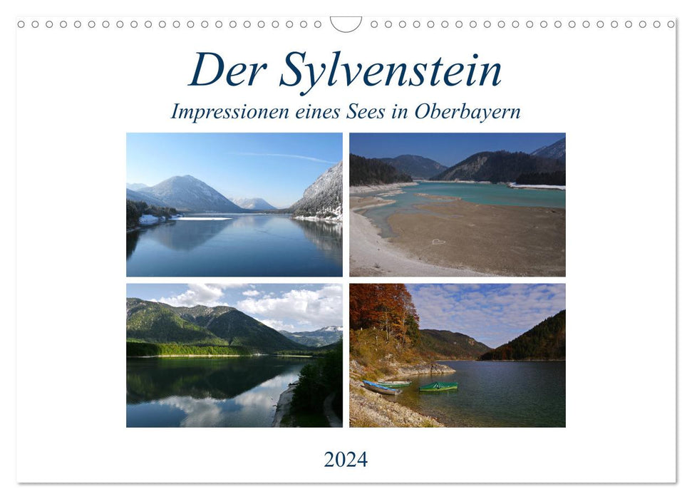 Der Sylvenstein - Impressionen eines Sees in Oberbayern (CALVENDO Wandkalender 2027)