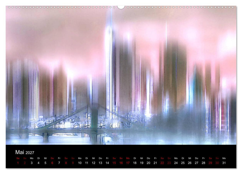 Frankfurt künstlerisch (CALVENDO Premium Wandkalender 2027)