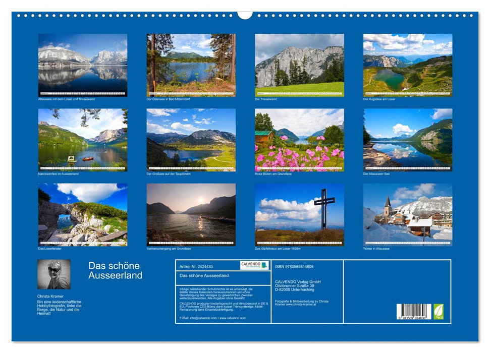 Das schöne Ausseerland (CALVENDO Wandkalender 2027)