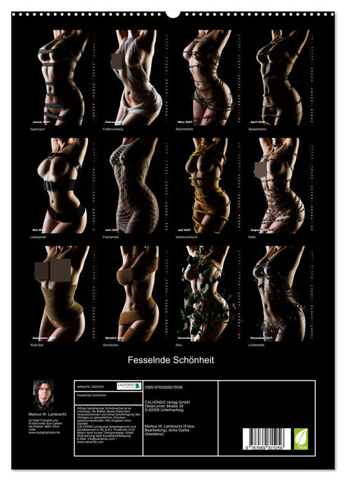 Fesselnde Schönheit (CALVENDO Premium Wandkalender 2027)