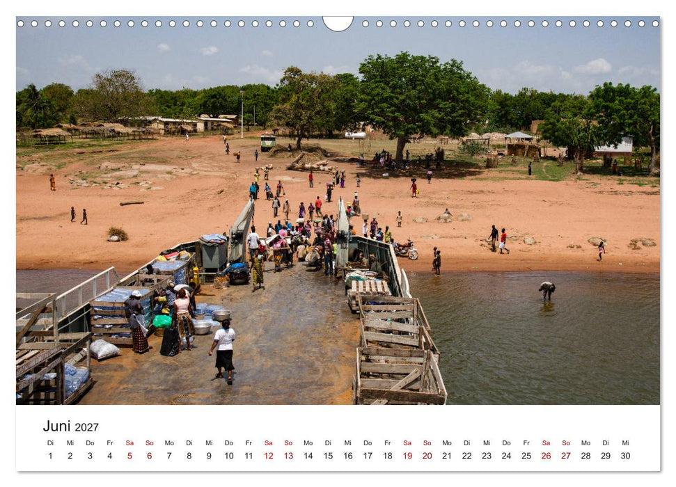Eine Reise durch Ghana (CALVENDO Wandkalender 2027)