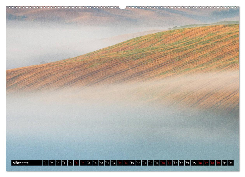 Toskana - Inseln im Nebel (CALVENDO Premium Wandkalender 2027)