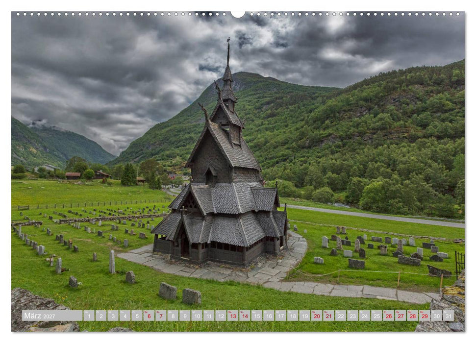 Die Farben Norwegens (CALVENDO Premium Wandkalender 2027)