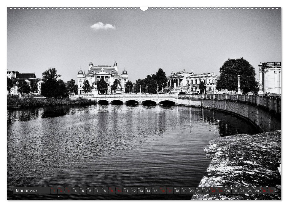 Ein Blick auf Schwerin (CALVENDO Wandkalender 2027)