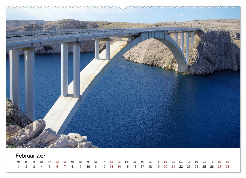 Kroatien 2027 (CALVENDO Wandkalender 2027)
