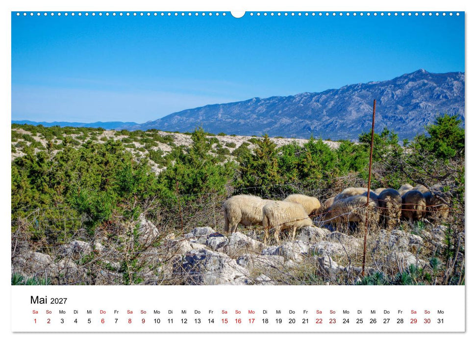 Kroatien 2027 (CALVENDO Wandkalender 2027)
