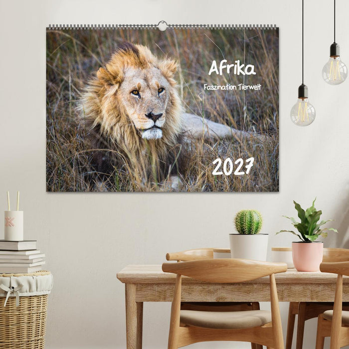 Afrika - Faszination Tierwelt (CALVENDO Wandkalender 2027)