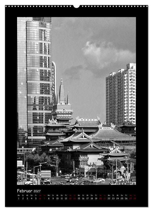 Shanghai zwischen Tradition und Business (CALVENDO Wandkalender 2027)