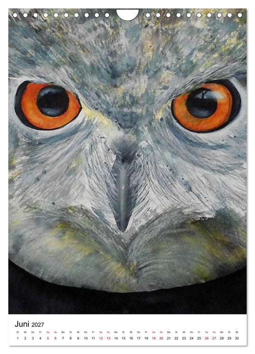 Tiere in Aquarell 2027 - von Ruth Trinczek (CALVENDO Wandkalender 2027)