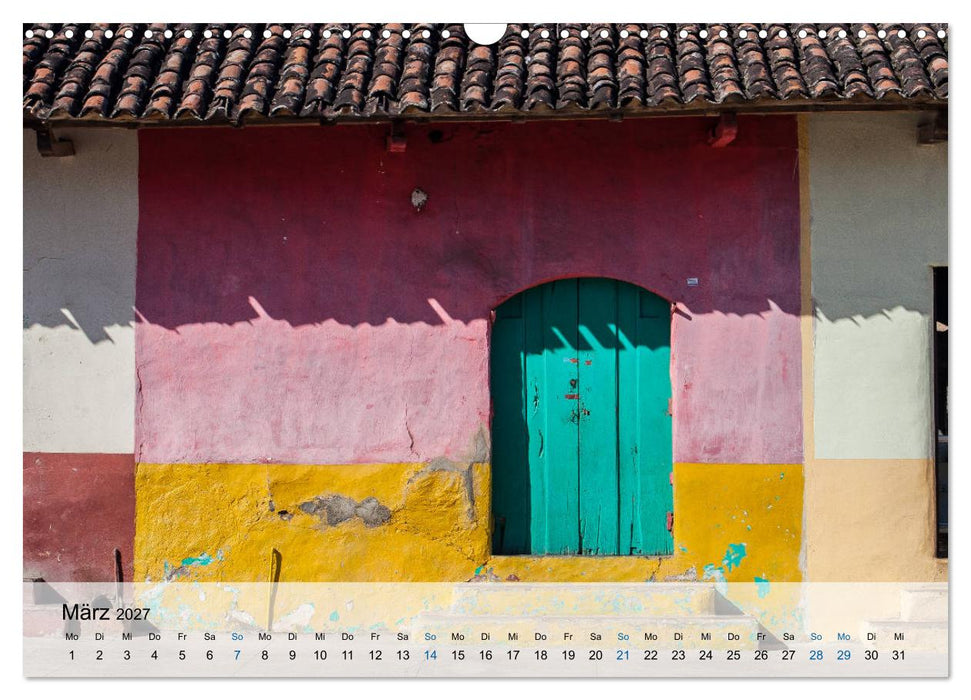 Nicaragua - Land der Gegensätze (CALVENDO Wandkalender 2027)