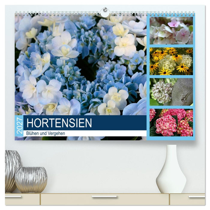 Hortensien Blühen und Vergehen (CALVENDO Premium Wandkalender 2027)