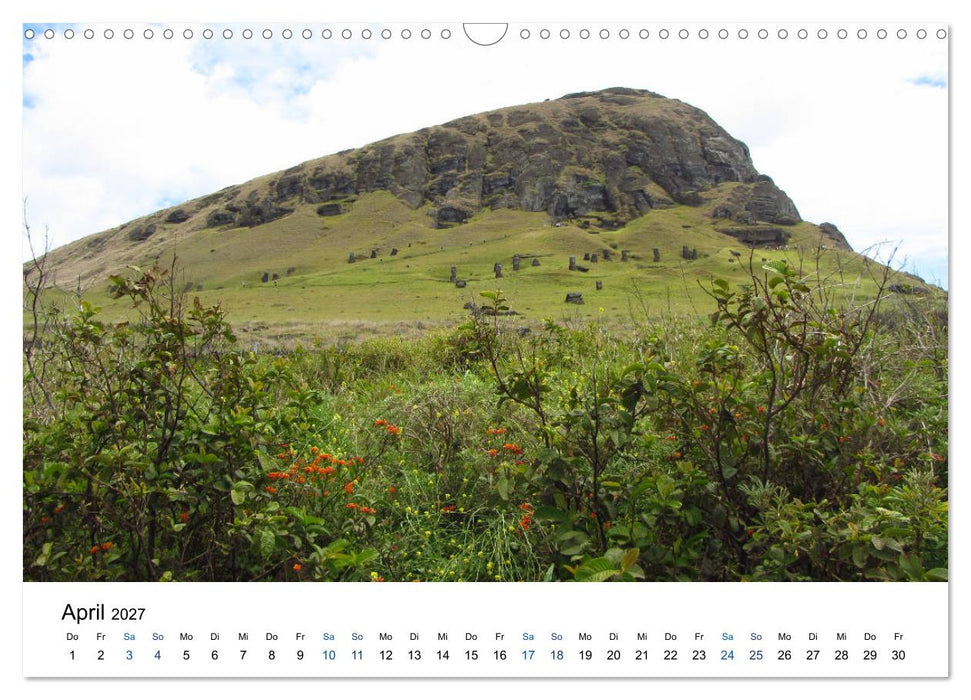 Die Osterinsel - mystisches Inselparadies im Südostpazifik (CALVENDO Wandkalender 2027)
