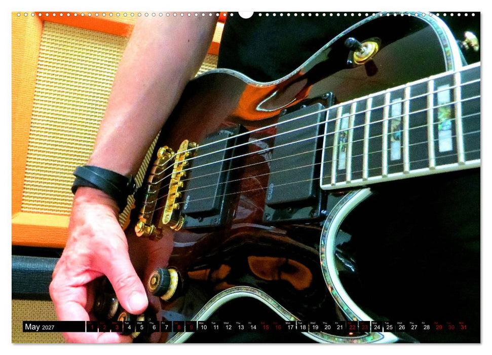Guitars and Amps - Let's Rock (CALVENDO Premium-Calendar 2027)