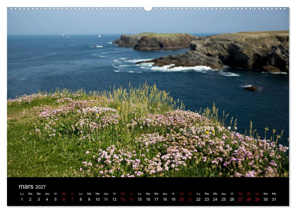 Belle-Île, la belle (CALVENDO Calendrier supérieur 2027)