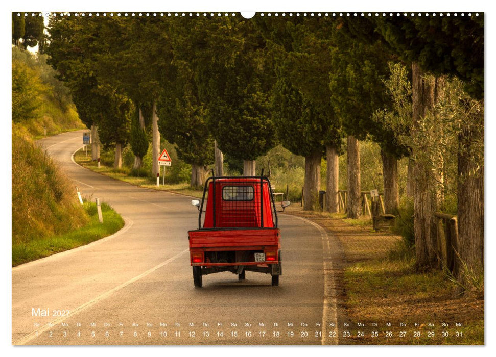 Traumblicke Toskana - Licht, Land, Leben (CALVENDO Premium Wandkalender 2027)