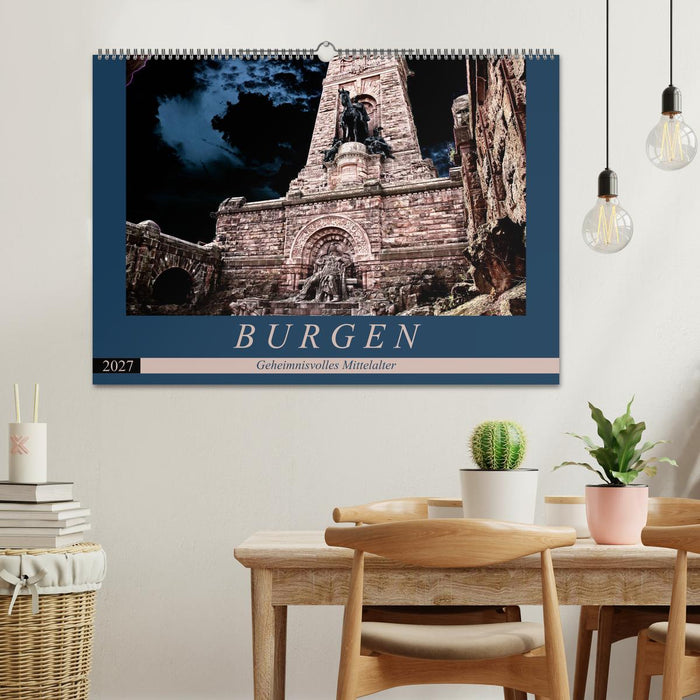 Burgen - Geheimnisvolles Mittelalter (CALVENDO Wandkalender 2027)