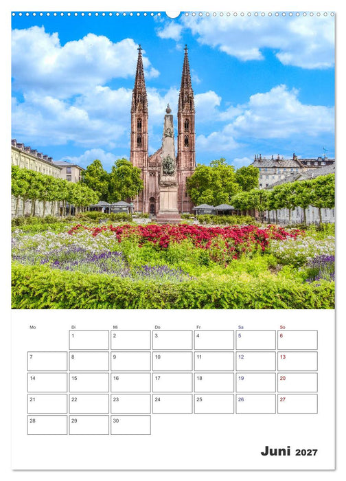 Wiesbaden Terminplaner (CALVENDO Wandkalender 2027)